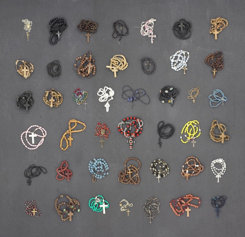 Personal belongings, dumped on the us-Mexican border