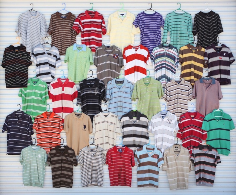 Personal belongings discarded at the US-Mexico border