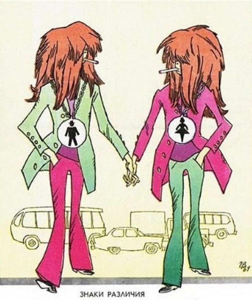 "Petukhippi": how Soviet magazines mocked the dudes