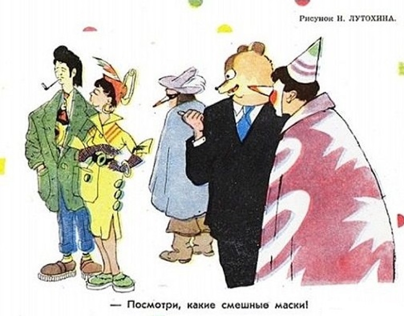 "Petukhippi": how Soviet magazines mocked the dudes