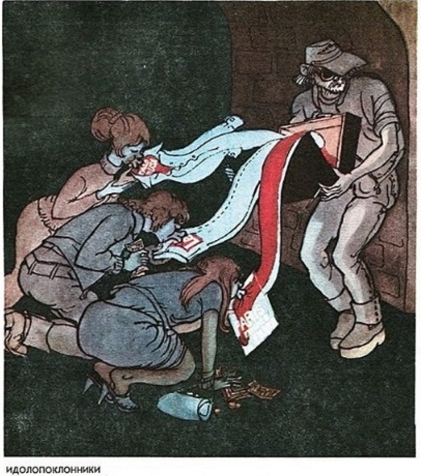 "Petukhippi": how Soviet magazines mocked the dudes