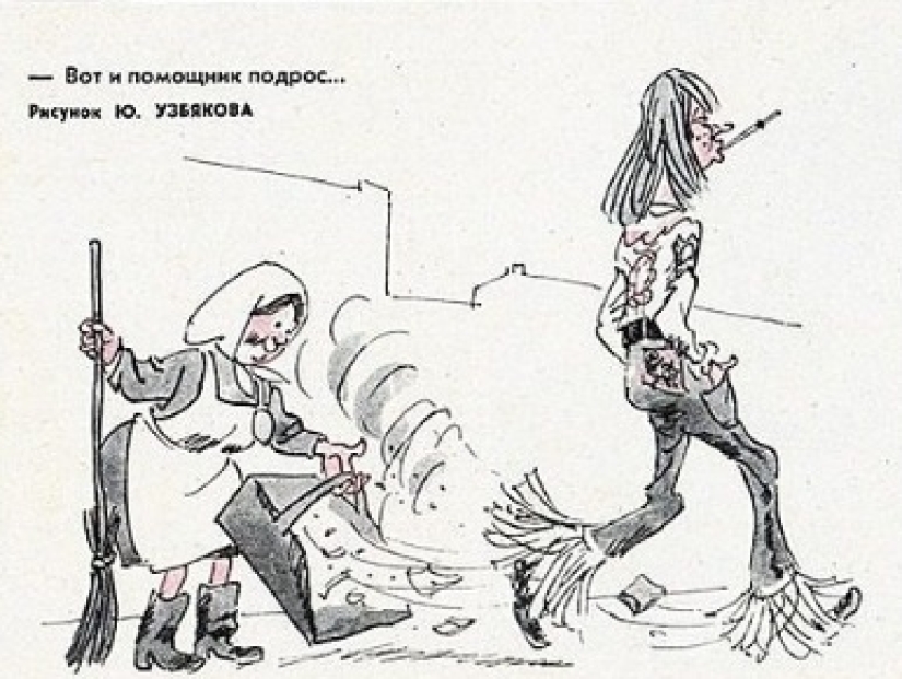 "Petukhippi": how Soviet magazines mocked the dudes