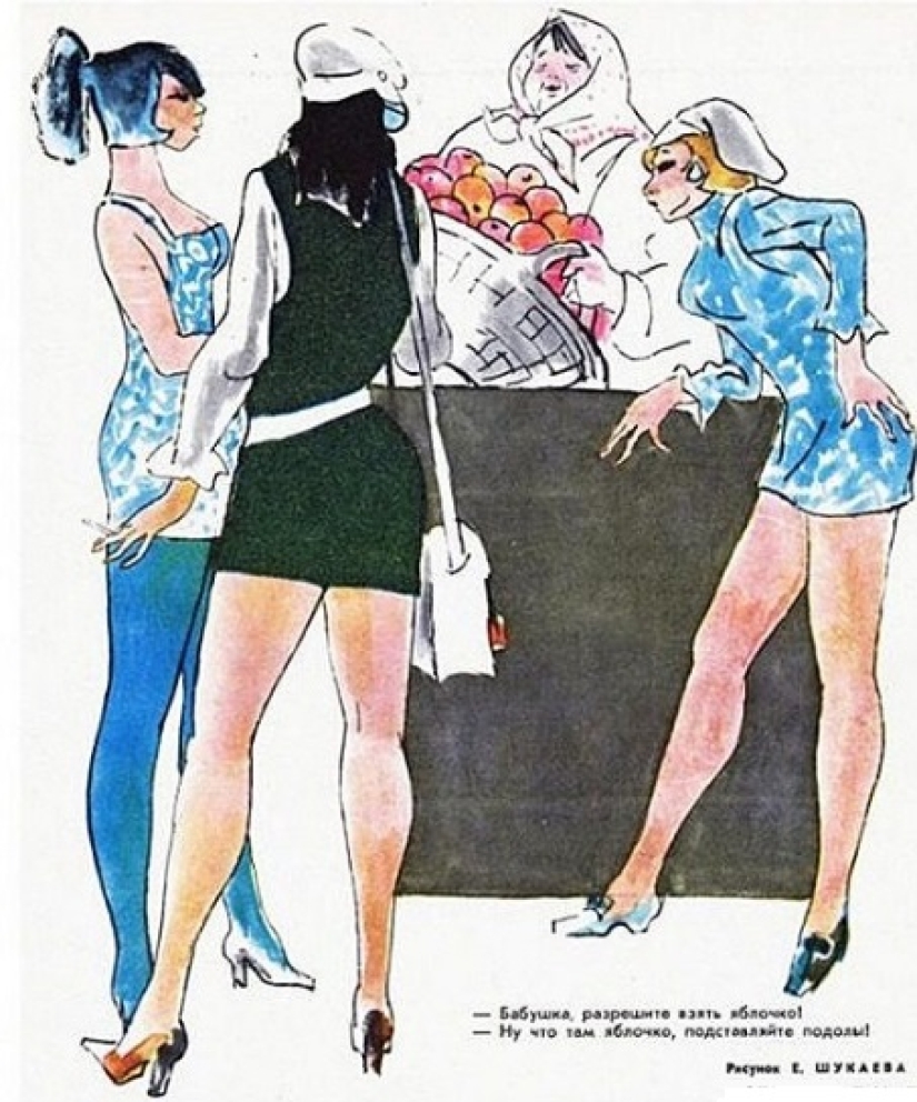 "Petukhippi": how Soviet magazines mocked the dudes