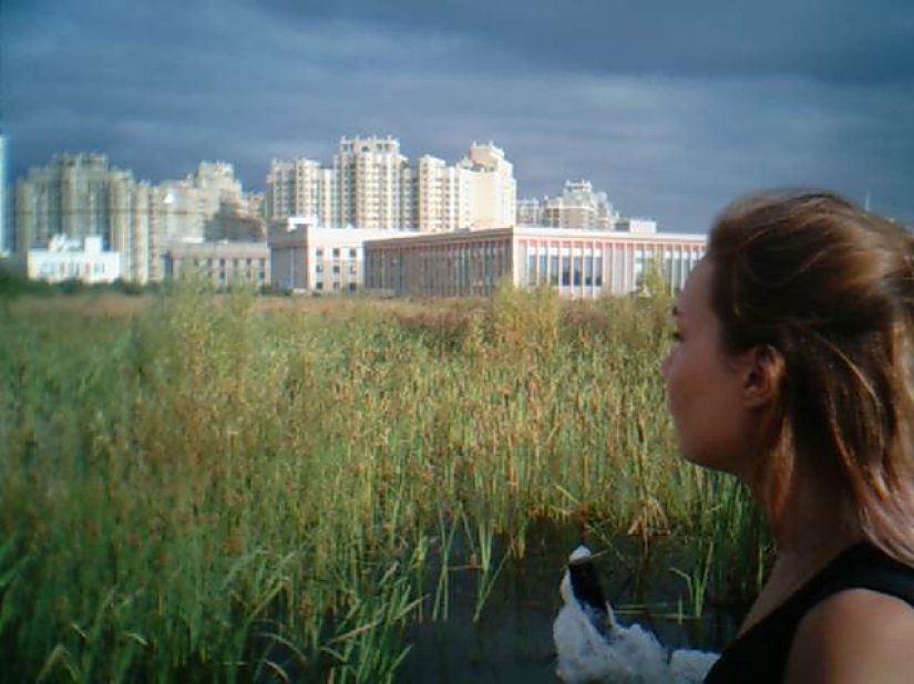 Photo downshifting: a Muscovite has been shooting with a push-button Siemens for three years, and people like it