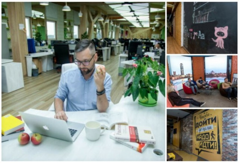 Photo of the Yekaterinburg company's office, which looks more like a palace