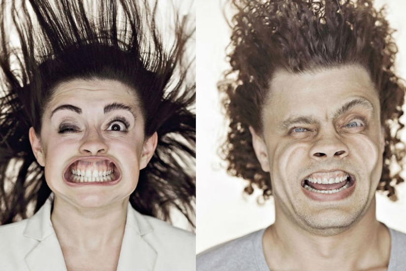 Photo project "An air jet in my face" from a Lithuanian photographer