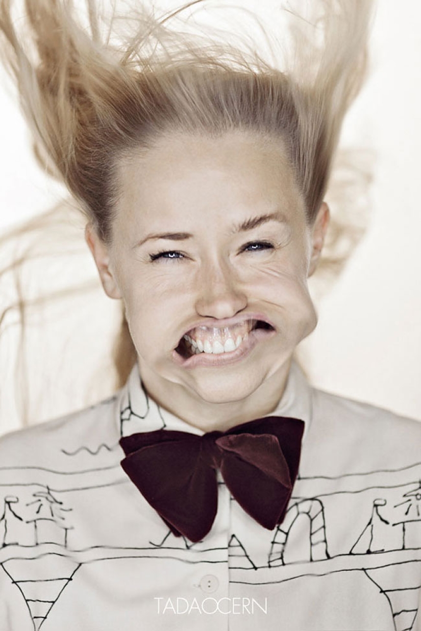 Photo project "An air jet in my face" from a Lithuanian photographer