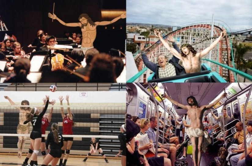 Photo project "Jesus is everywhere"