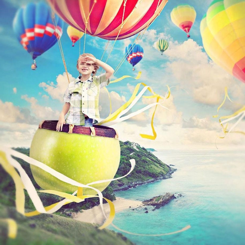 Photographer brings dreams of sick children to life