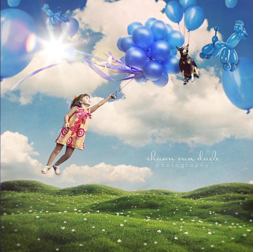 Photographer brings dreams of sick children to life