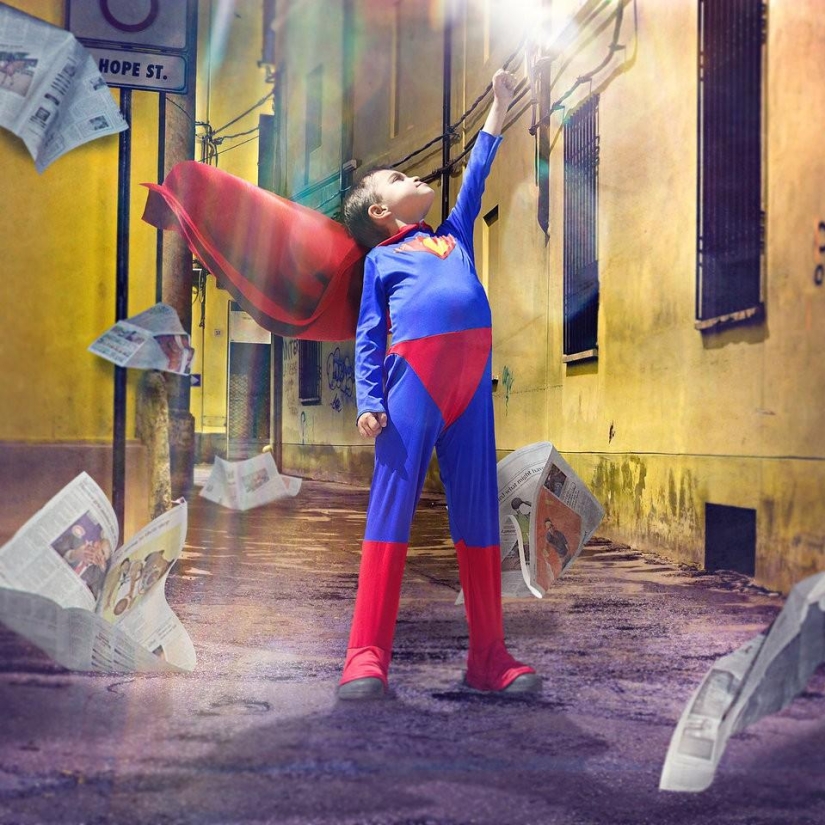 Photographer brings dreams of sick children to life