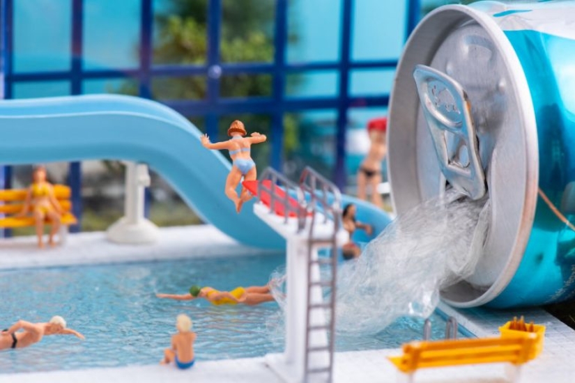 Photographer transforms everyday objects into compelling miniature worlds Photographer transforms everyday objects into compelling miniature worlds