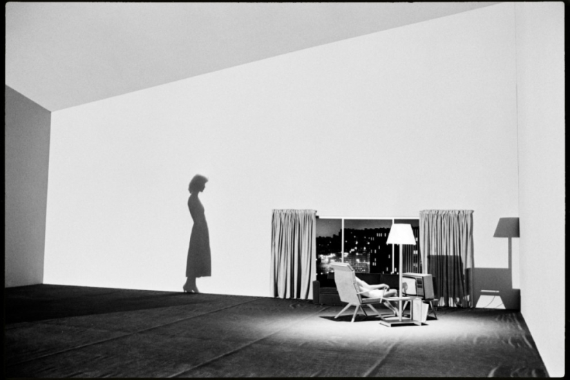 Photos from behind the scenes of the 1982 film Pink Floyd - The Wall