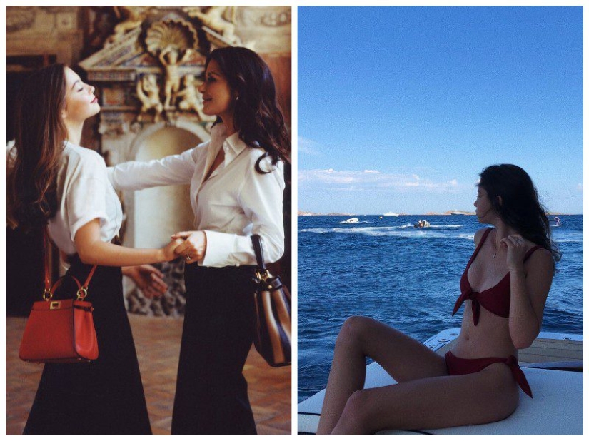 Photos of Catherine Zeta-Jones' 17-year-old daughter stunned netizens