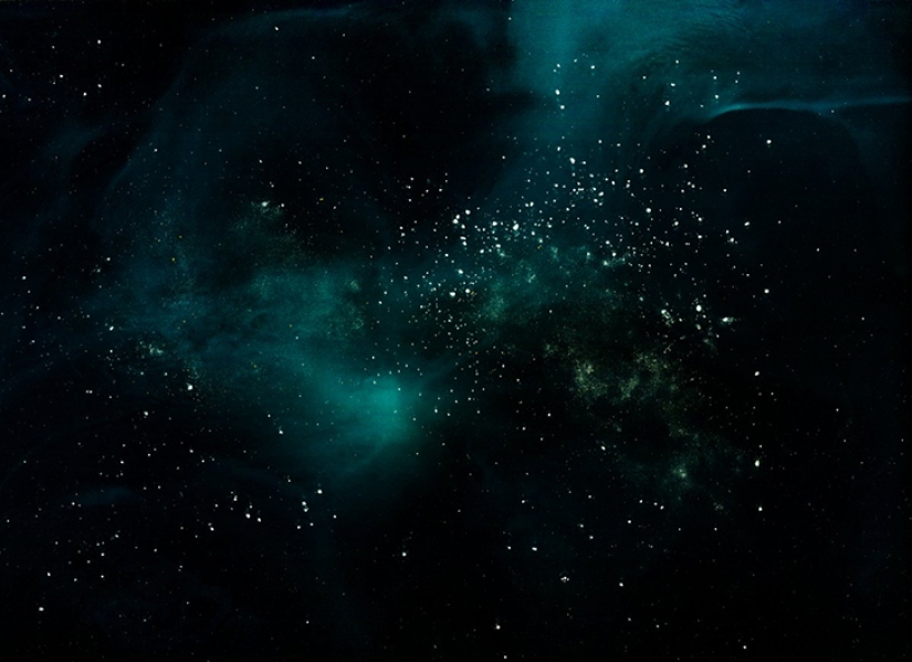 Photos of space that actually depict food