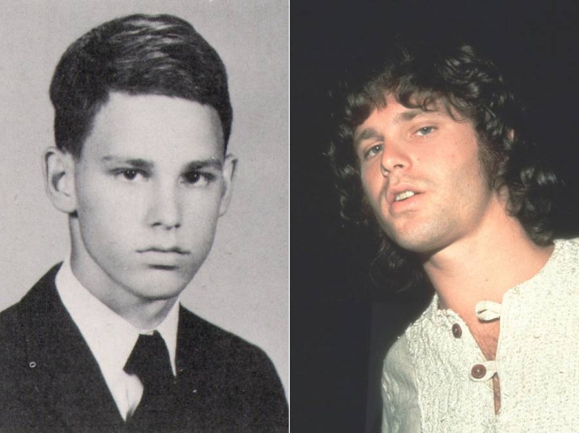 Photos of world rock stars in their youth that you hardly saw