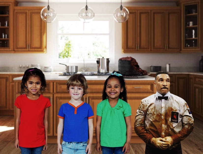 Photoshop battle: the judge after the "bloody" boxing match Photoshop battle: the judge after the "bloody" boxing match