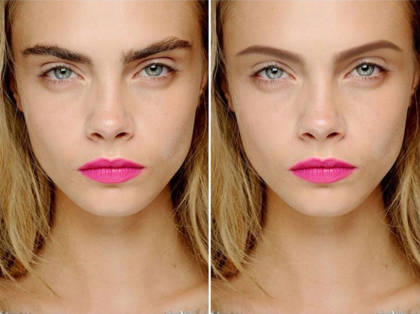 Photoshop deprived the stars of their appearance features and they ceased to be attractive Photoshop deprived the stars of their appearance features and they ceased to be attractive