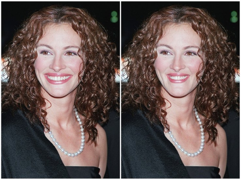 Photoshop deprived the stars of their appearance features and they ceased to be attractive Photoshop deprived the stars of their appearance features and they ceased to be attractive