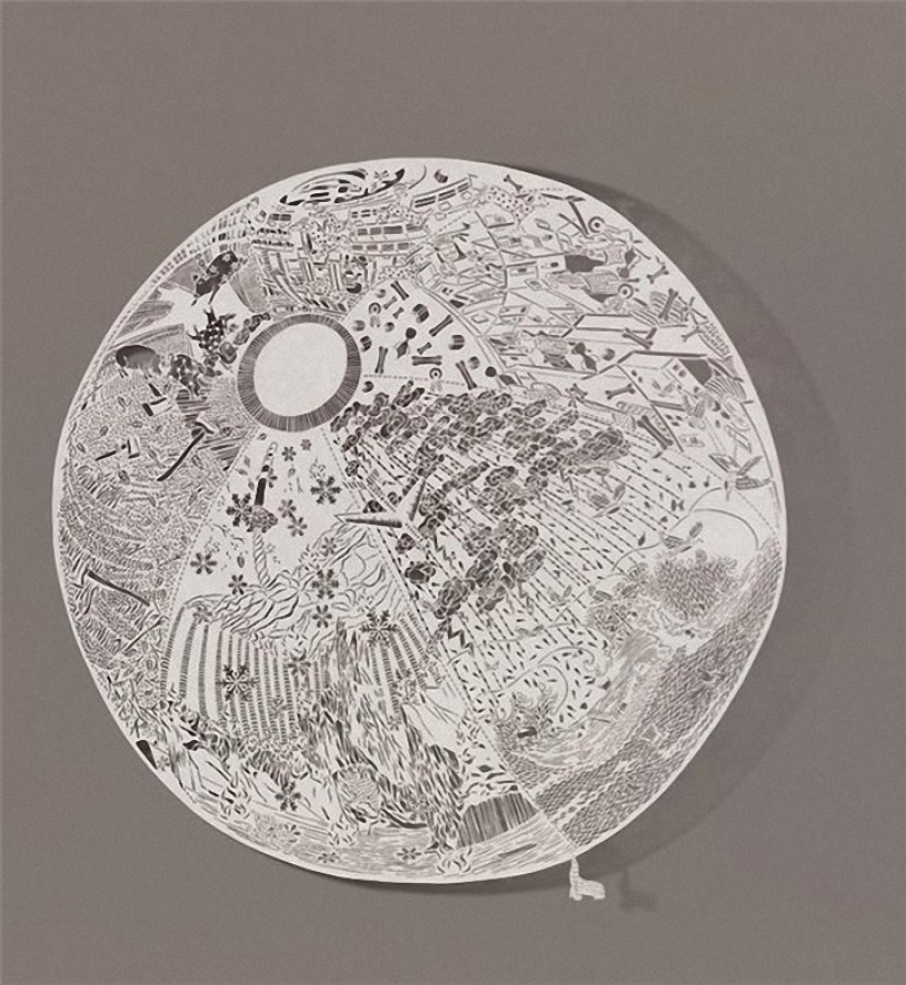 Pinturas de una hoja de papel Pinturas de una hoja de papel