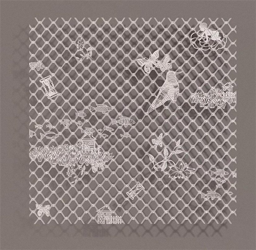 Pinturas de una hoja de papel Pinturas de una hoja de papel