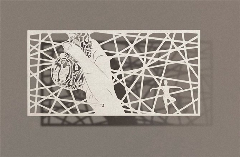 Pinturas de una hoja de papel Pinturas de una hoja de papel