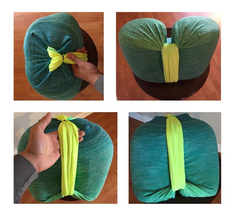 Popodushka is a pillow in the form of strong female buttocks