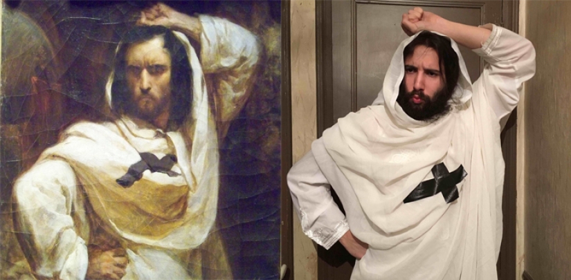 Popular bloggers recreate masterpieces of French art on Instagram