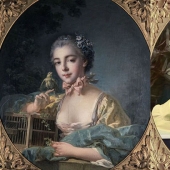 Popular bloggers recreate masterpieces of French art on Instagram