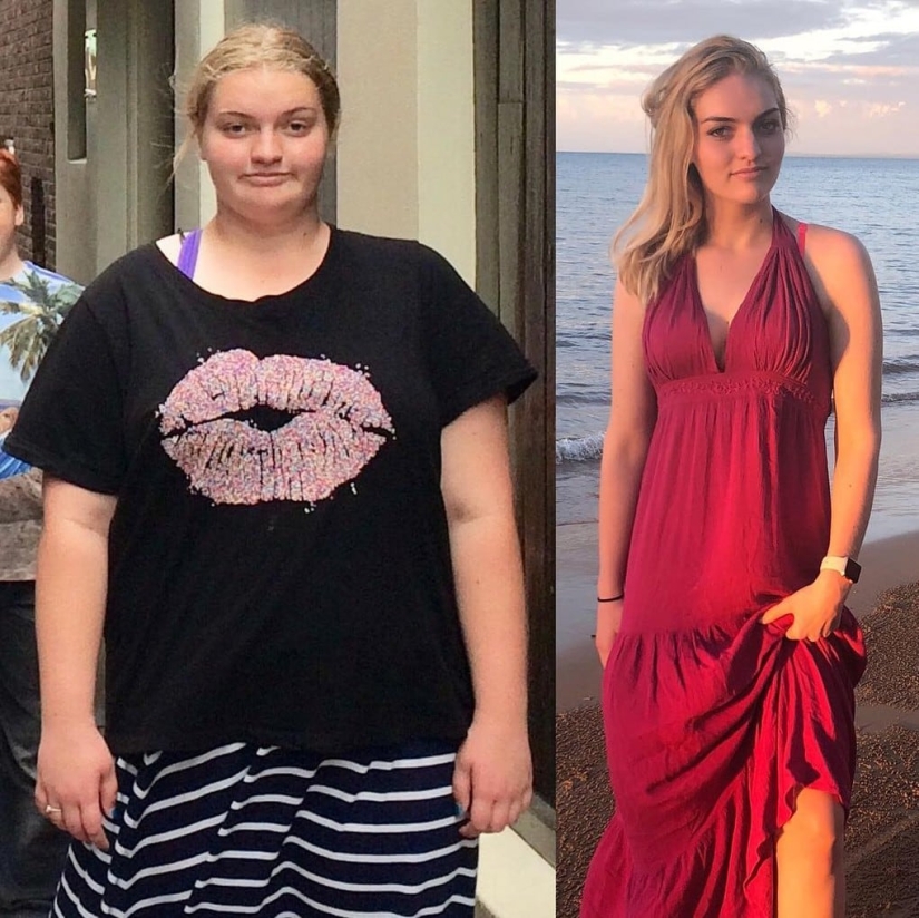 Por el bien de la graduación, la australiana perdió 64 kg y ahora comparte su secreto con los demás