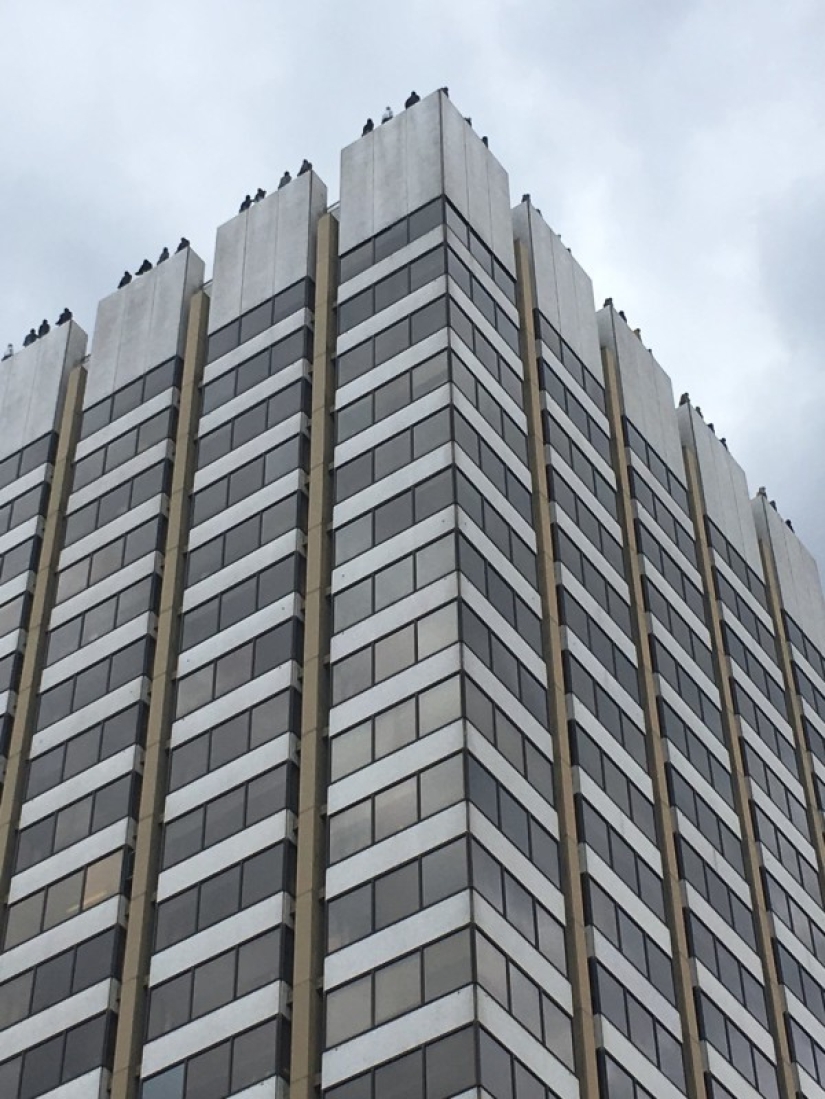 Por qué hay estatuas de 84 hombres en el techo de un rascacielos de Londres