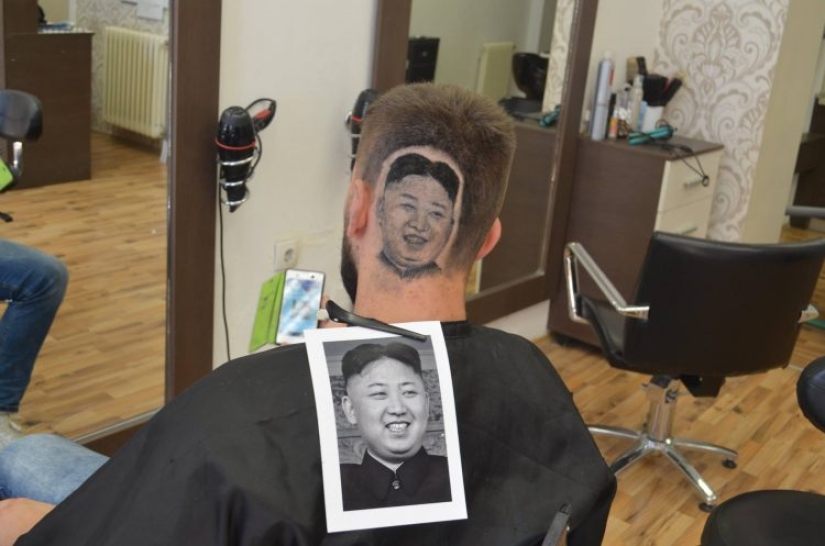 Portrait of the leader on the back of his head: Serbian hairdresser became famous thanks to Kim Jong-un