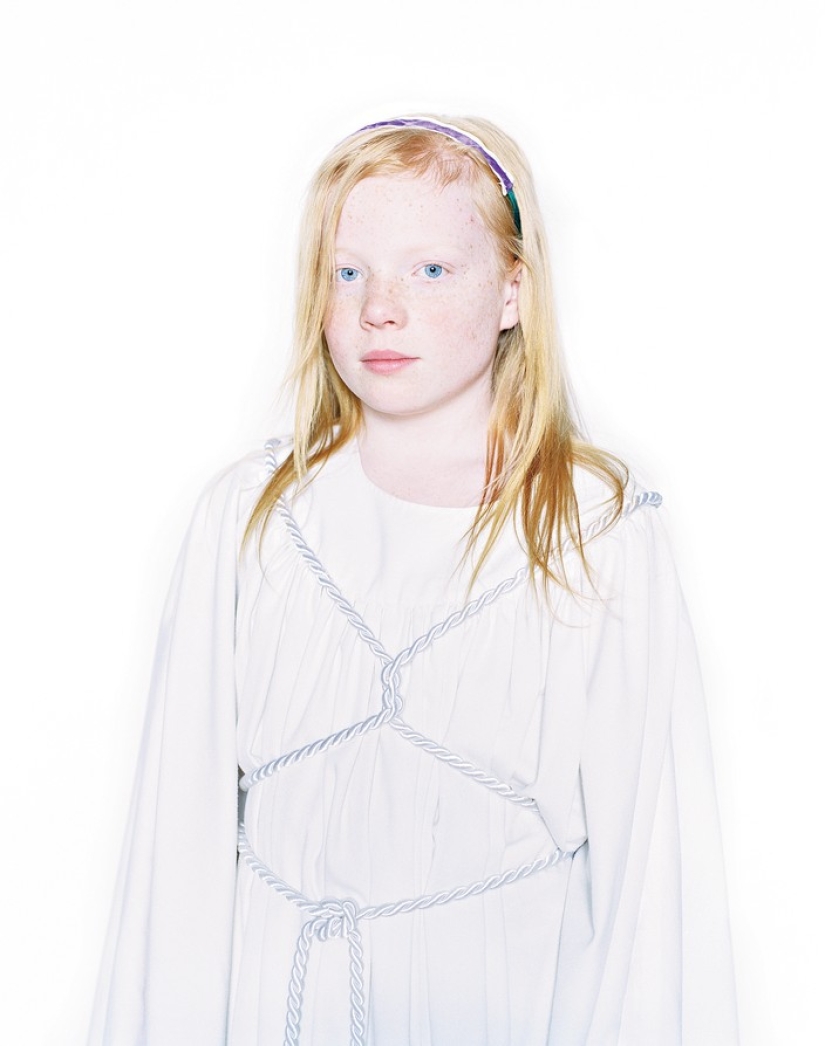 Portraits of girls from the Order of the "Daughters of Job", the most closed near-Masonic youth organization Portraits of girls from the Order of the "Daughters of Job", the most closed near-Masonic youth organization