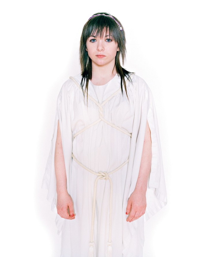 Portraits of girls from the Order of the "Daughters of Job", the most closed near-Masonic youth organization Portraits of girls from the Order of the "Daughters of Job", the most closed near-Masonic youth organization