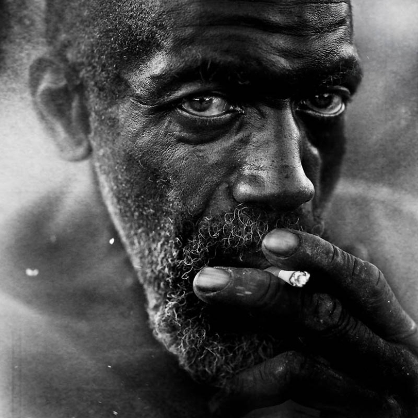 Portraits of the homeless by photographer Lee Jeffries