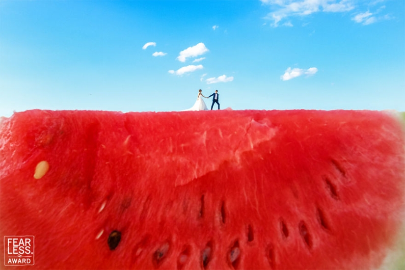 "Premio a los intrépidos": las 30 mejores fotos de boda de 2018