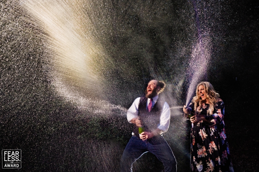 "Premio a los intrépidos": las 30 mejores fotos de boda de 2018