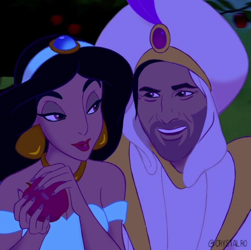 Prince Keanu — the actor was presented in the images of Disney characters