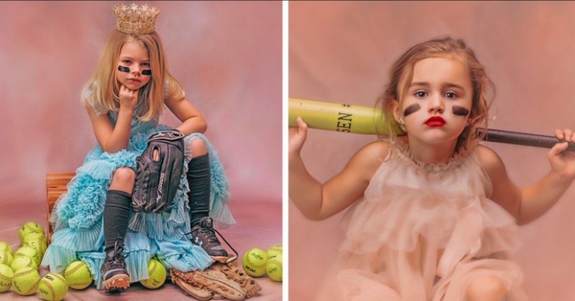 Princesas con tacos: una madre de Alabama hizo un proyecto fotográfico inusual sobre las niñas y su derecho a elegir
