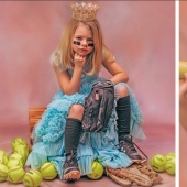 Princesas con tacos: una madre de Alabama hizo un proyecto fotográfico inusual sobre las niñas y su derecho a elegir