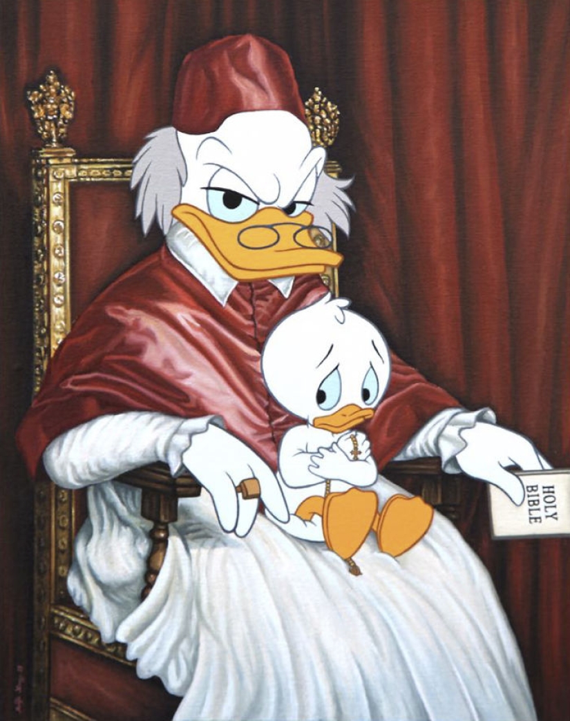 Provocative illustrations of Disney characters will ruin your childhood