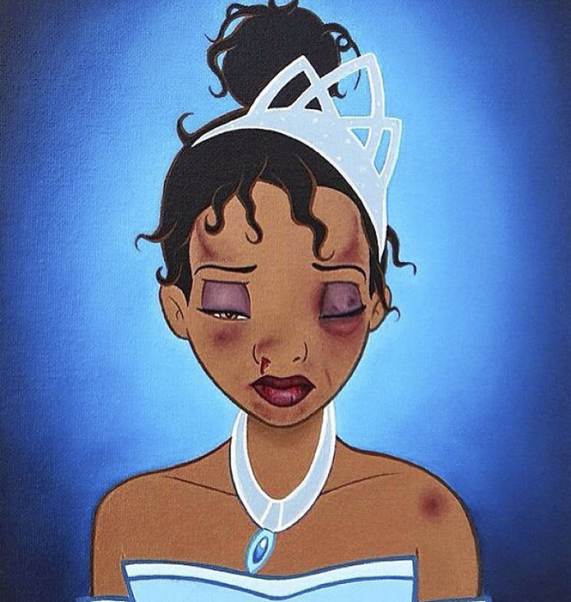 Provocative illustrations of Disney characters will ruin your childhood