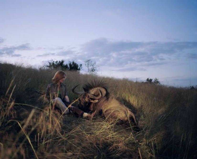 Provocativo proyecto fotográfico"Cazadores y su presa" Provocativo proyecto fotográfico"Cazadores y su presa"