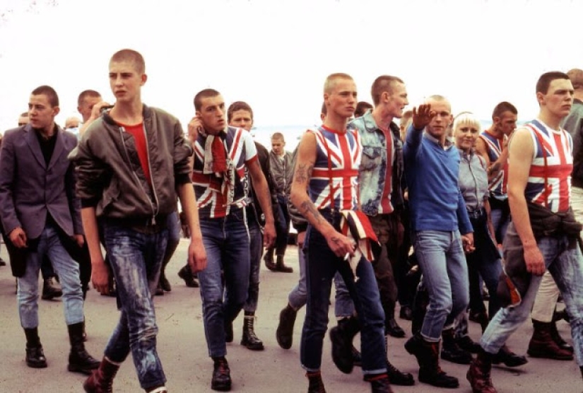 Published photos of London skinheads taken in the 1980s