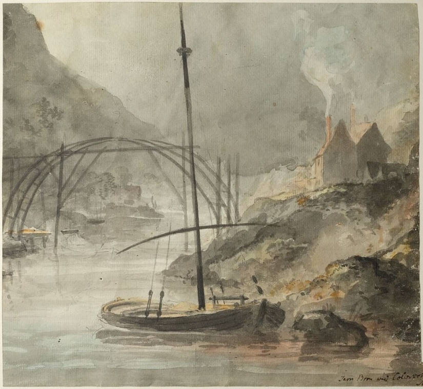 Puente de hierro fundido de Shropshire