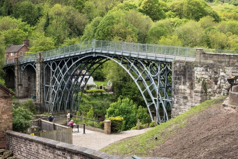 Puente de hierro fundido de Shropshire