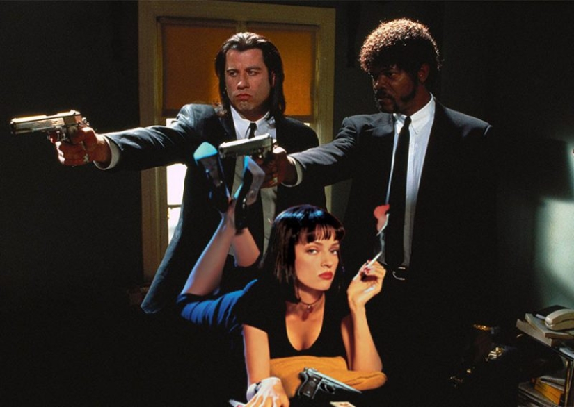 "Pulp fiction": cómo han cambiado los actores de la película en 25 años