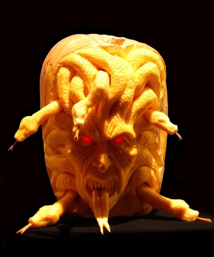 Pumpkin Monsters on Halloween