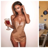 Quarantine clothes: Instagram users make dresses from bags