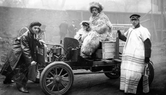 ¿Qué llevaban los primeros automovilistas?